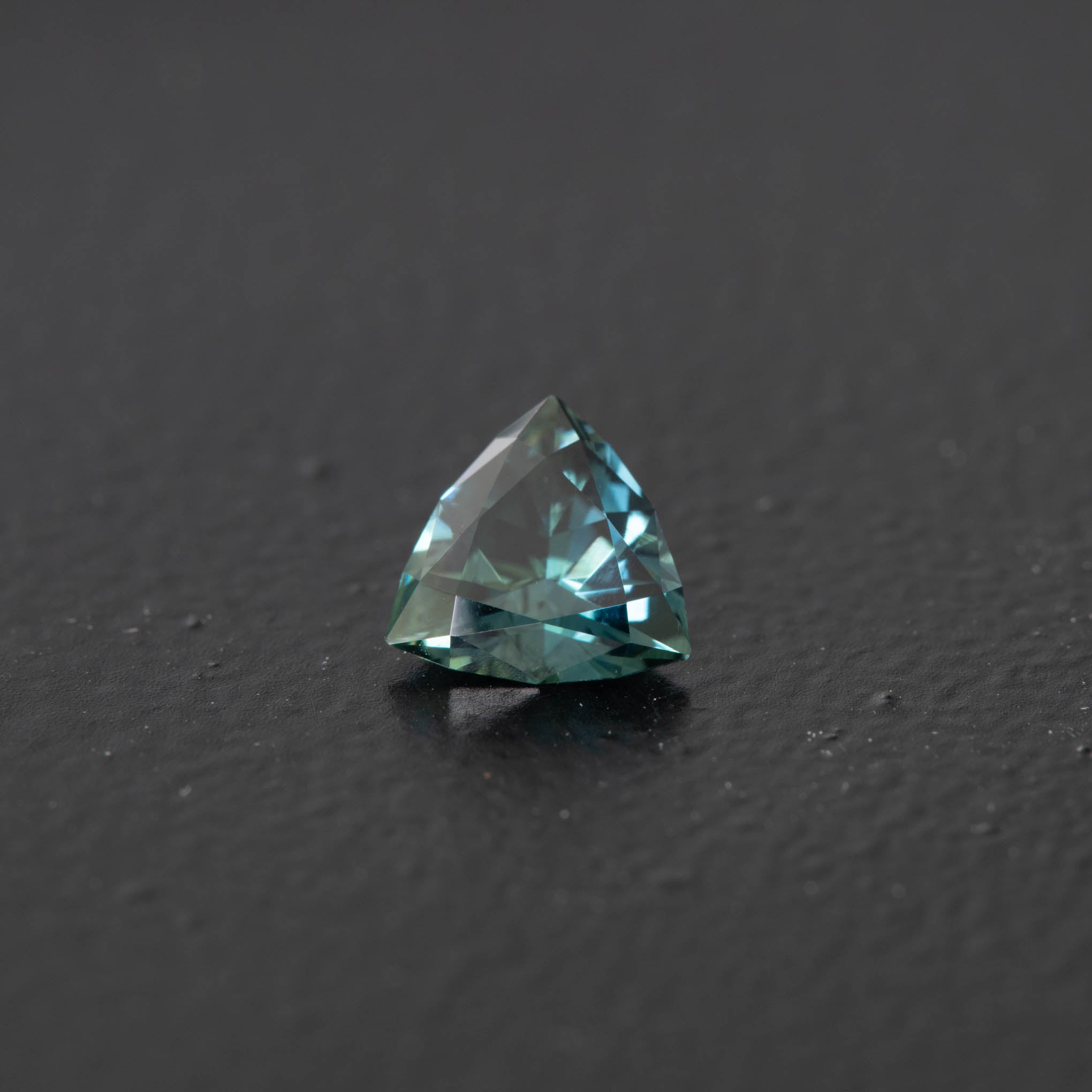 Teal Trilliant Australian Sapphire