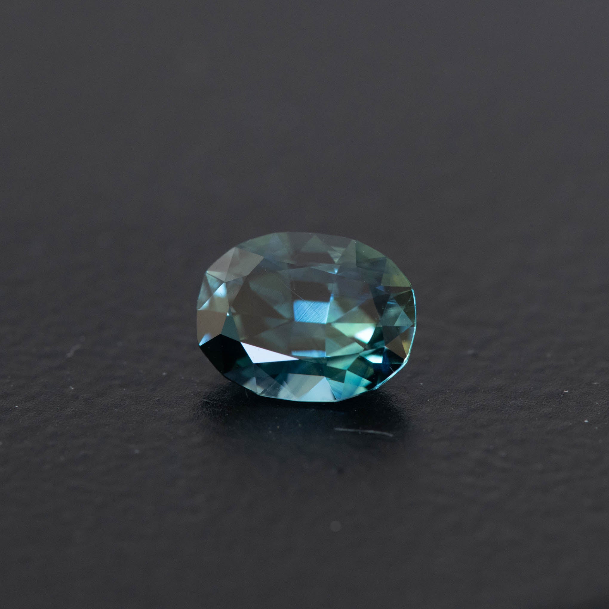 Teal Cushion Sapphire 1.10ct  [S.T.C.2390]
