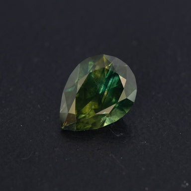 Green Pear Sapphire 2.42ct  [S.P.PE.2644]